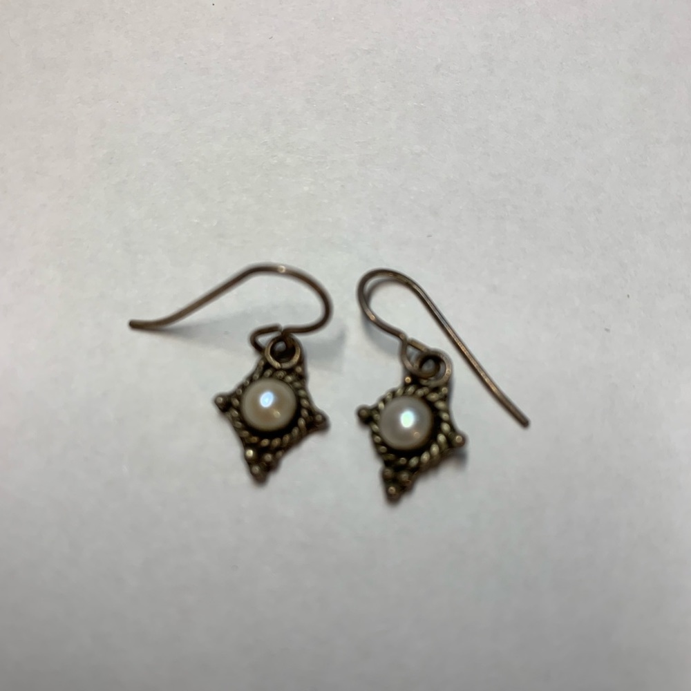 Sterling silver earring